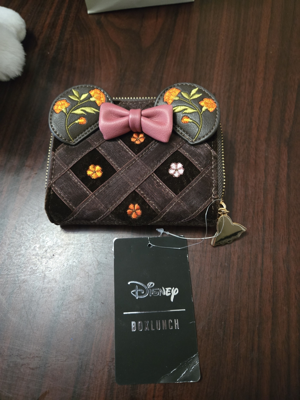 Velvet Minnie Mouse Wallet